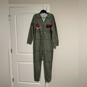 SOLD🛑 NEW ADULT Top Gun Halloween costume Onesie